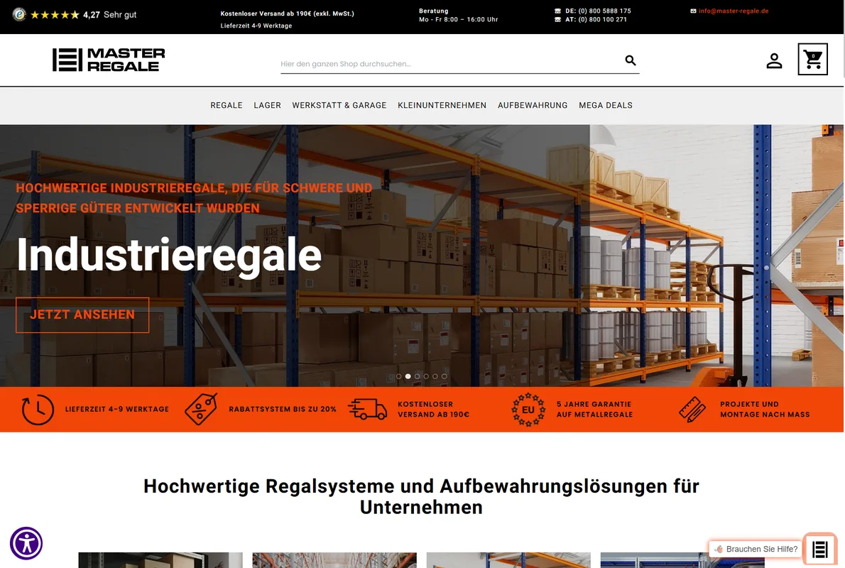 Master Regale (B2B & B2C)