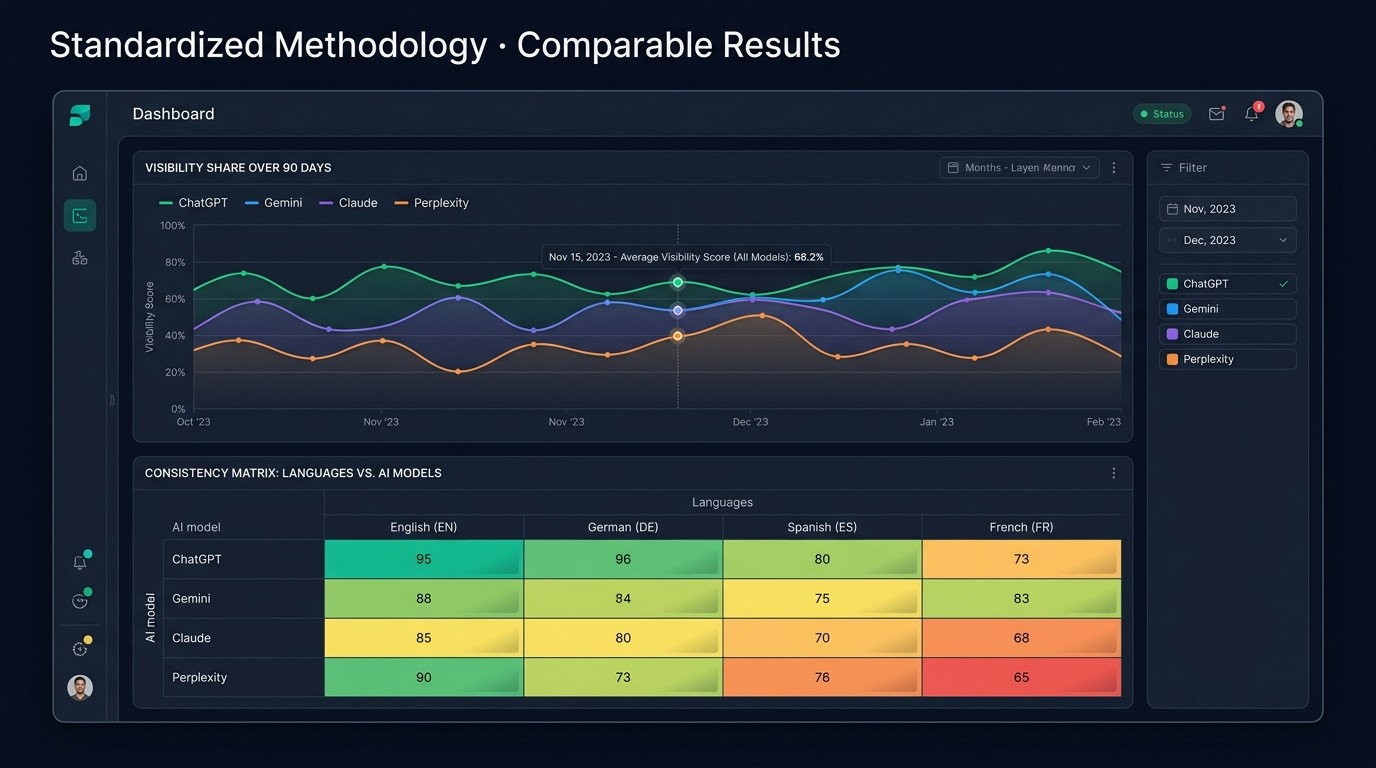Datos comparables y consistentes